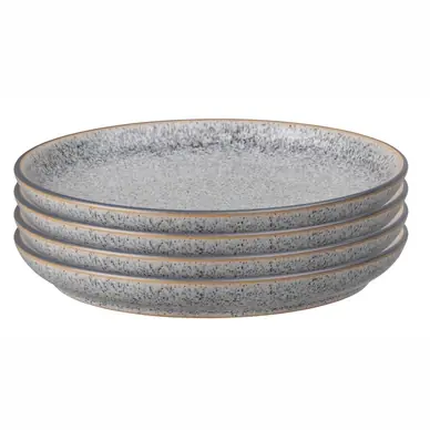 Paiement Sécurisé Assiettes Denby Studio Grey 26 cm (Lot de 4)